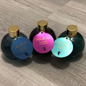 Set Of 3 Shower Gels